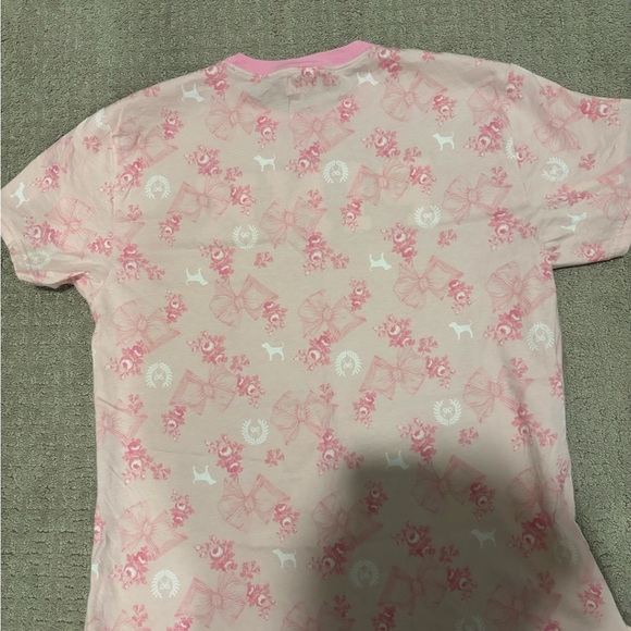 Pink Loveshack fancy campus tee size small - Picture 3 of 3